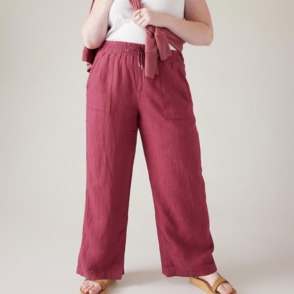 Retreat Linen Wide Leg Pants